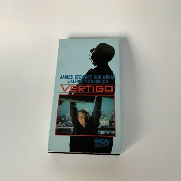 Vertigo (VHS, 1984 Release) 1958 Movie Alfred Hitchcock James Stewart Kim Novak - Picture 2 of 8
